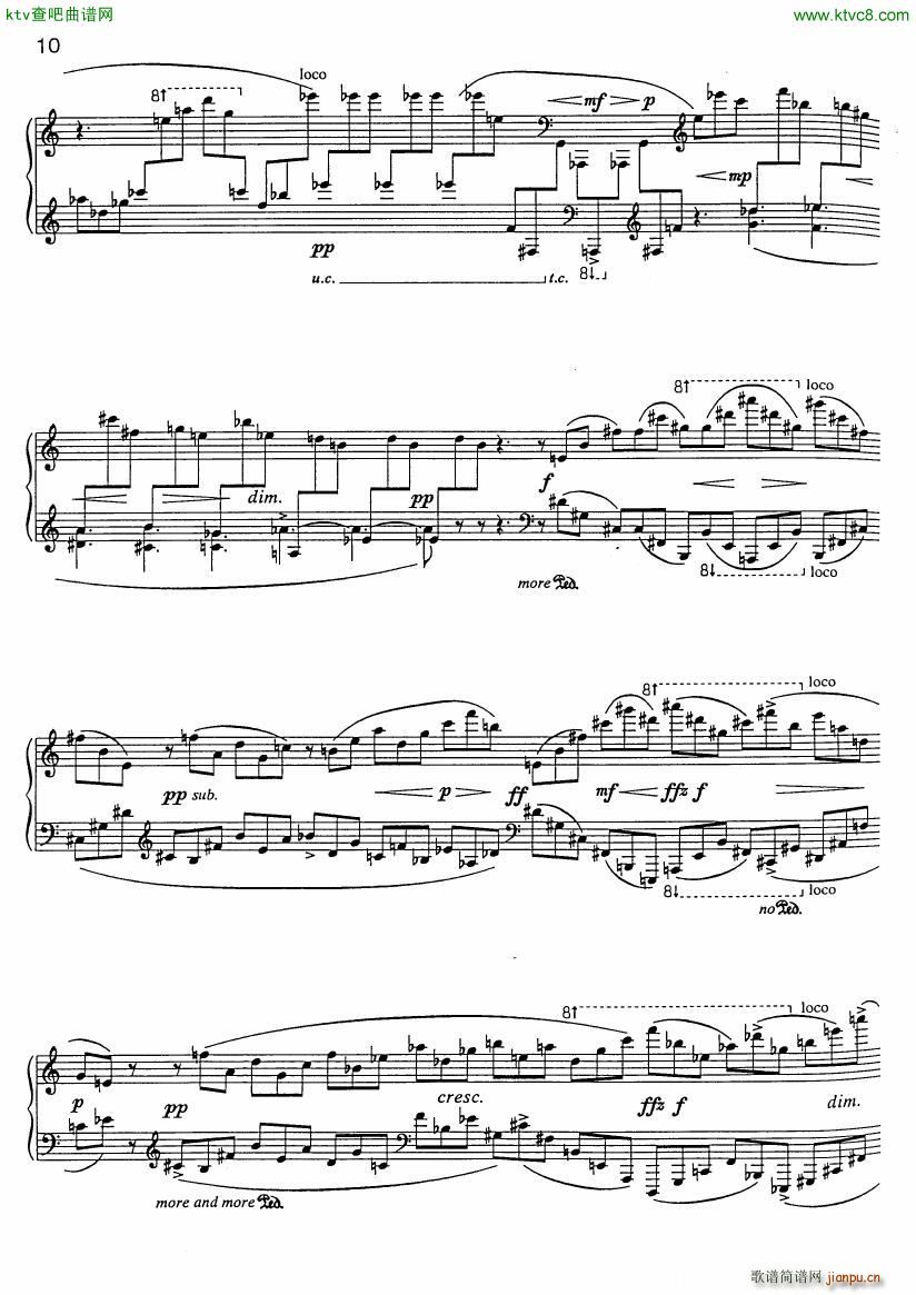Bolcom 9 Bagatelles(V)11
