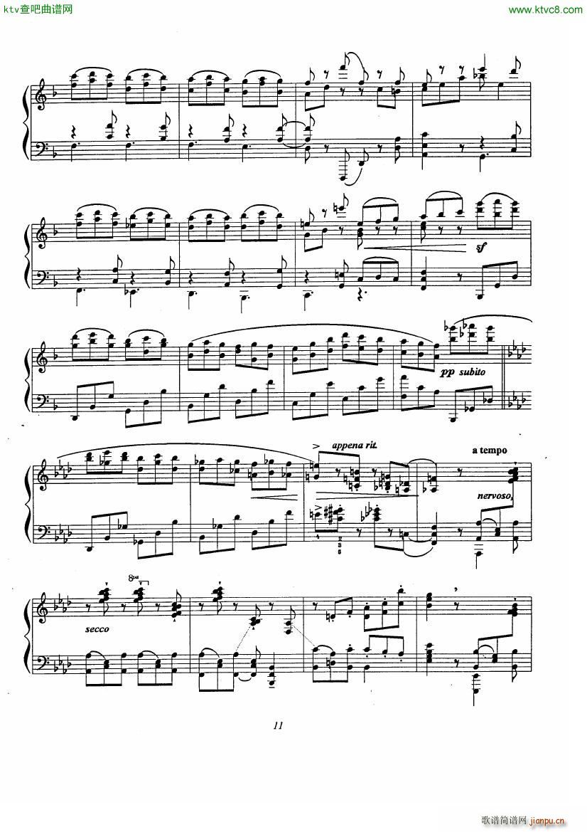 Etude No 9 D aprs Rossini(V)11