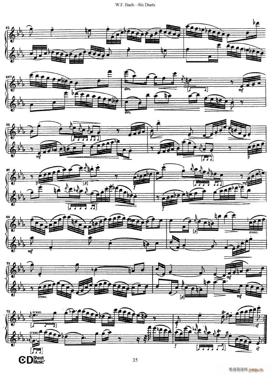 Six Duets(ָV)6