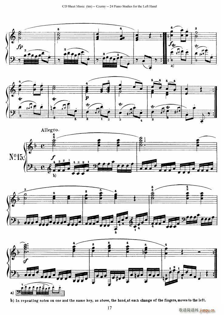 Left Hand Etudes(V)17