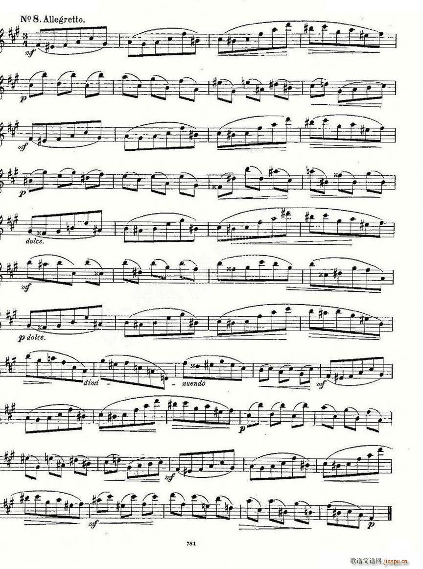 18 kleine Studien Op 41 ʒV(ѺV)8