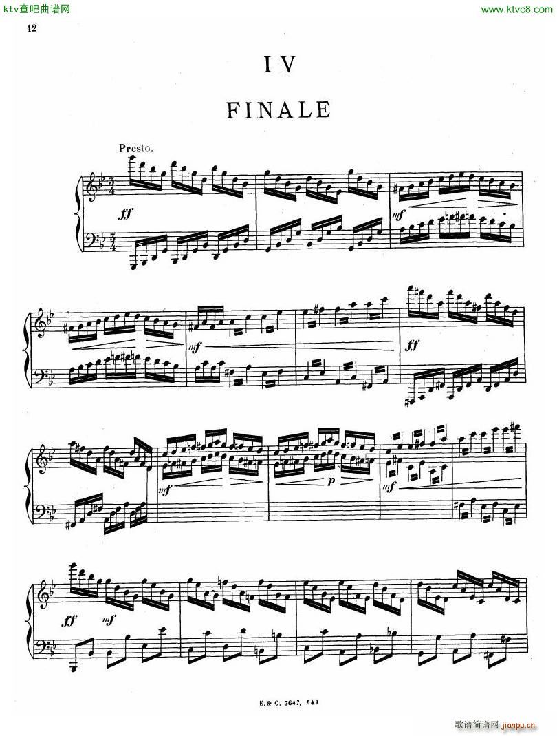 Enesco Op 3 Suite in the old style(V)12