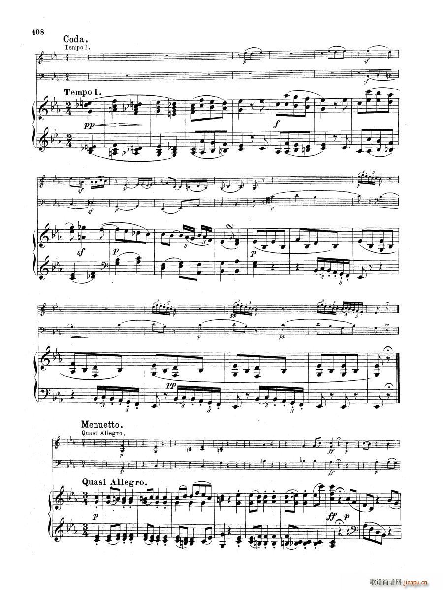 Beethoven op 1 no 3 Piano Trio(V)20