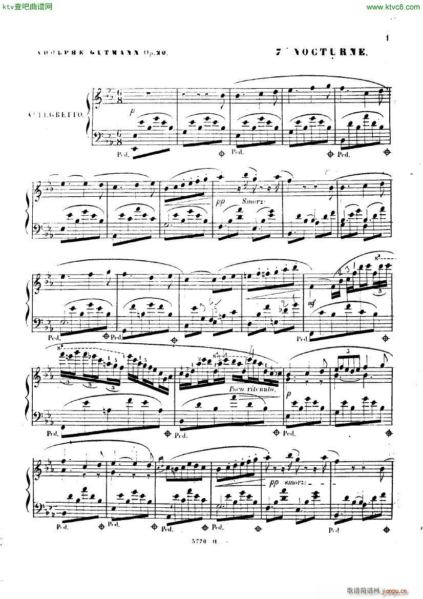 Gutmann Adolf 7e Nocturne(V)1