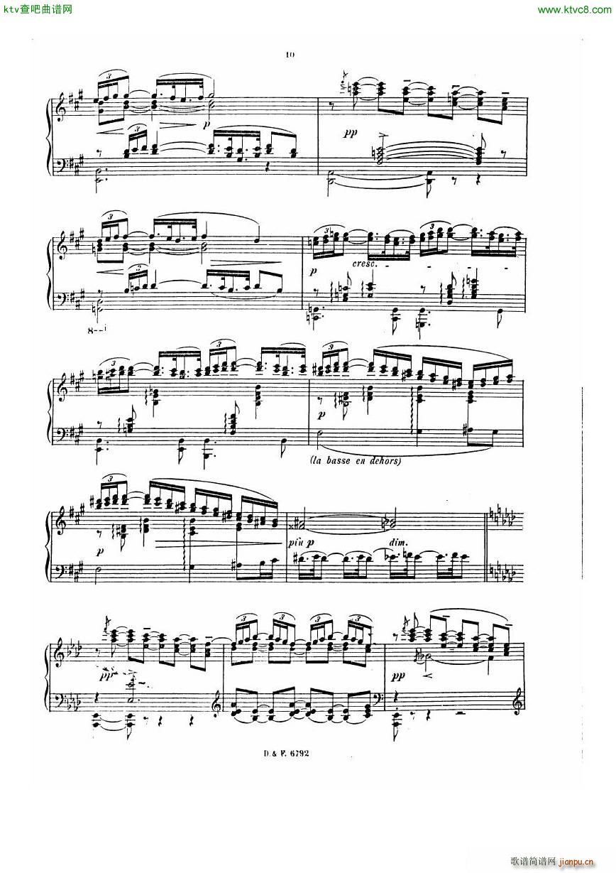 durand debussy petite suite(V)10