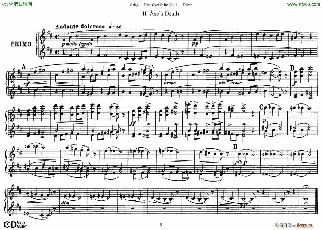 Peer Gynt Suite No 1(V)9