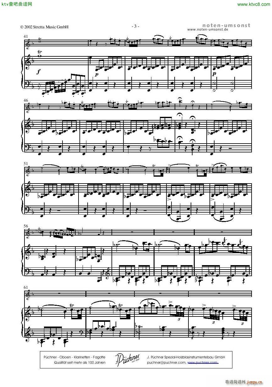 Donizetti Sonate Fdur Flute Piano(V)7
