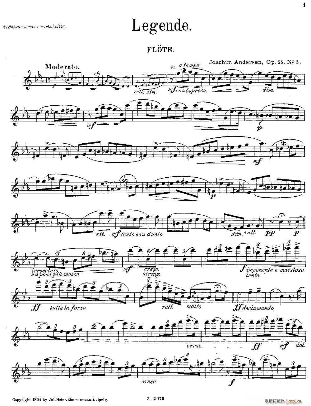 Legende Op 55 No 5(ѺV)1