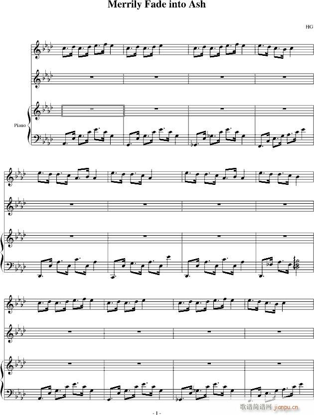 Merrily Fade Into Ash(V)1