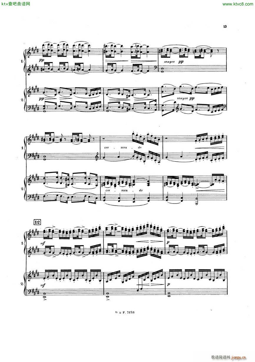 busser debussy Petite Suite 2P(V)13