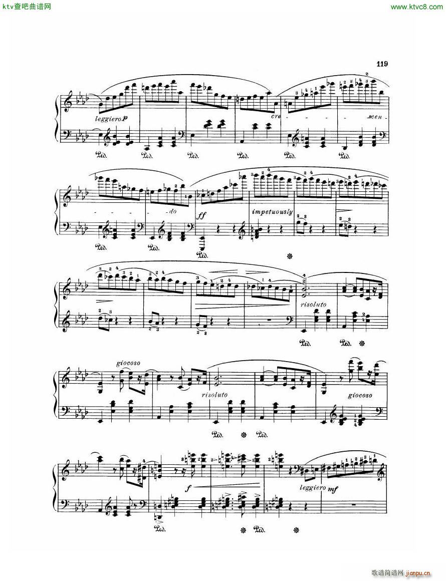 Chopin Op 42 No 5 Waltz in Ab major(V)8