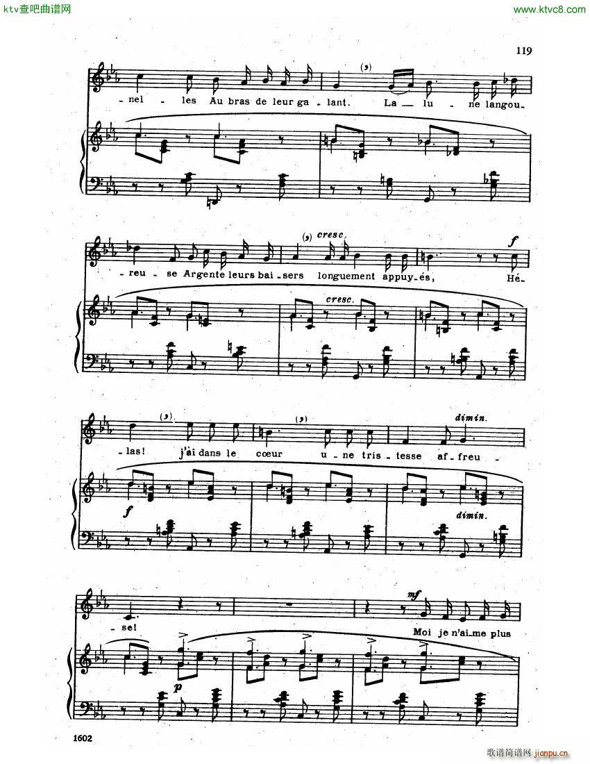 Faure 30 Songs (V)10