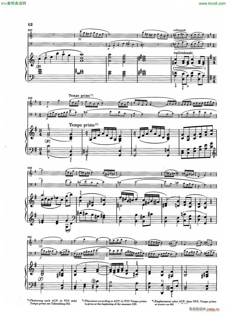 Debussy Trio en Sol(V)12