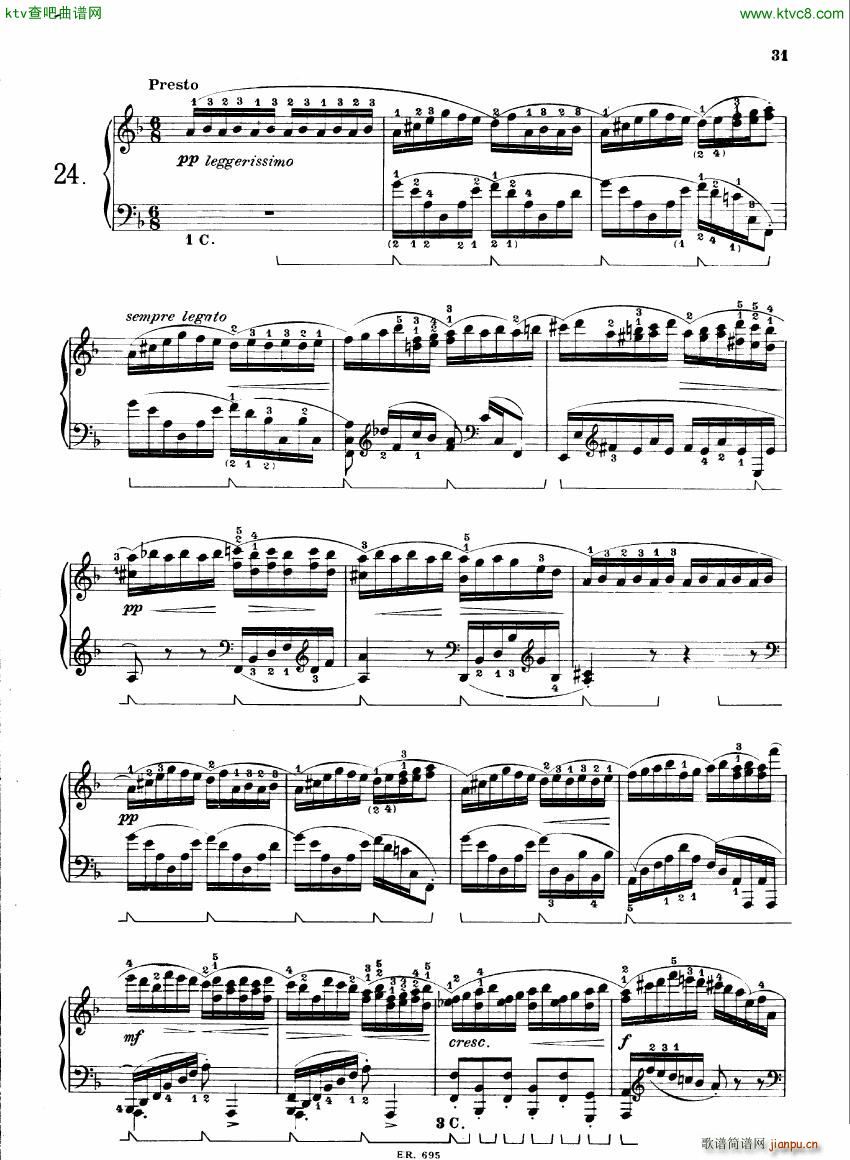 Busoni op37 Twenty Four Preludes (V)23