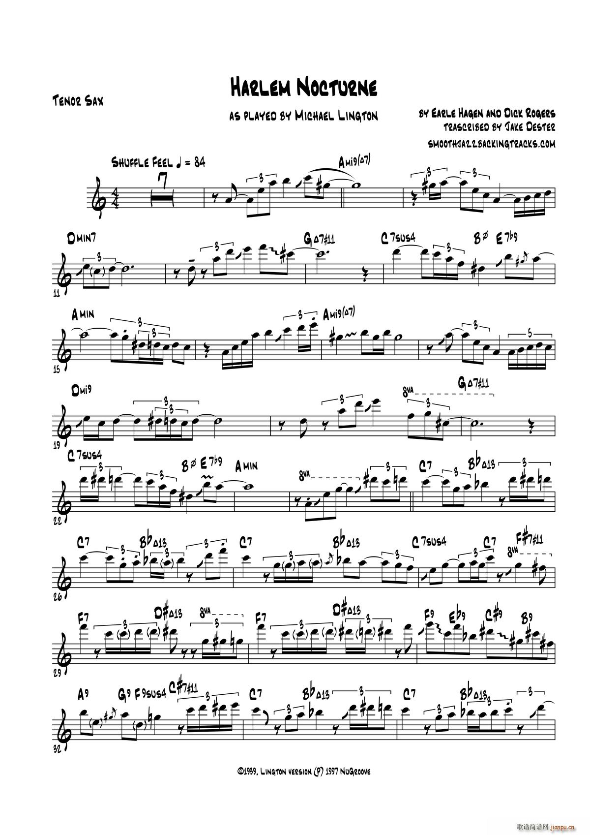 Harlem Nocturne _˹(ʮּ)1