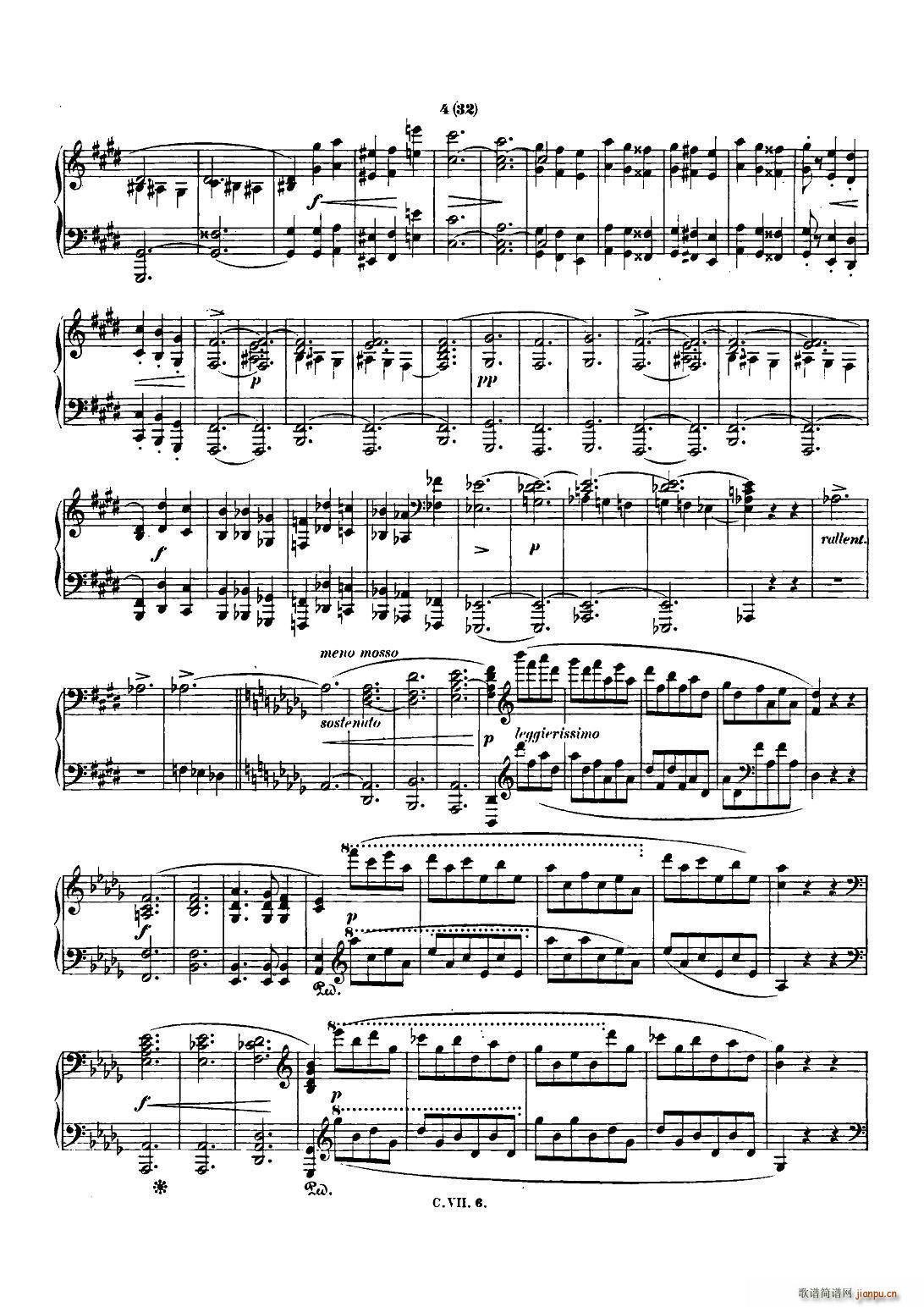 Ф Co Chopin Scherzo No 3 cС{ Op 39(V)3