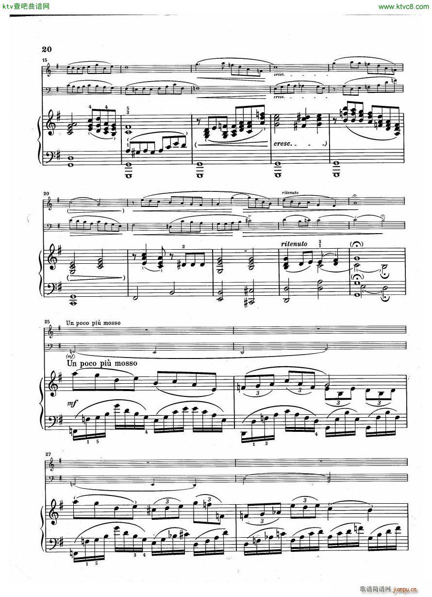 Debussy Trio en Sol(V)20