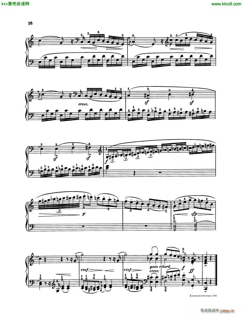 Beethoven op 51 no 1 Rondo in C major(V)17