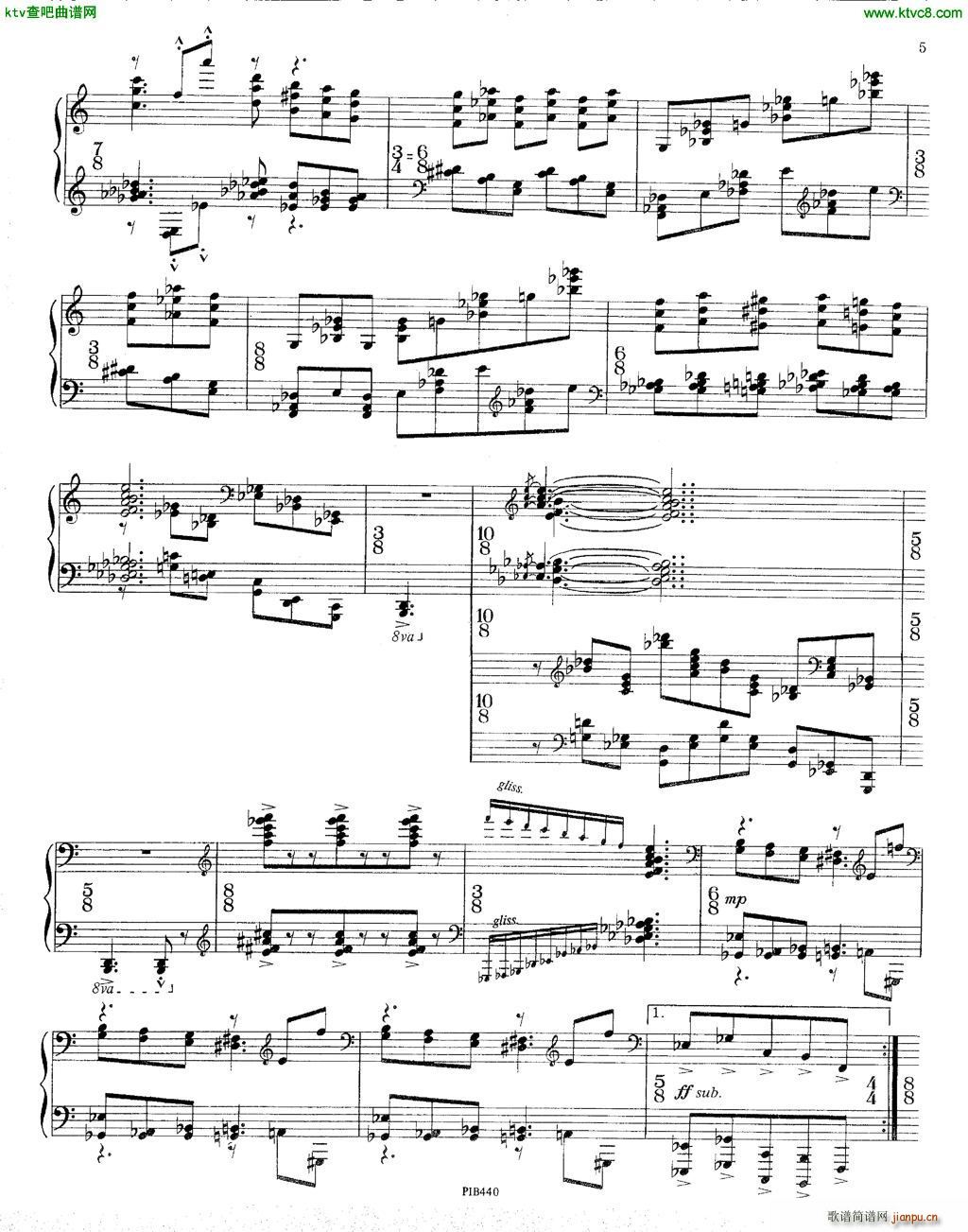 Ginastera Sonata No 3(V)3