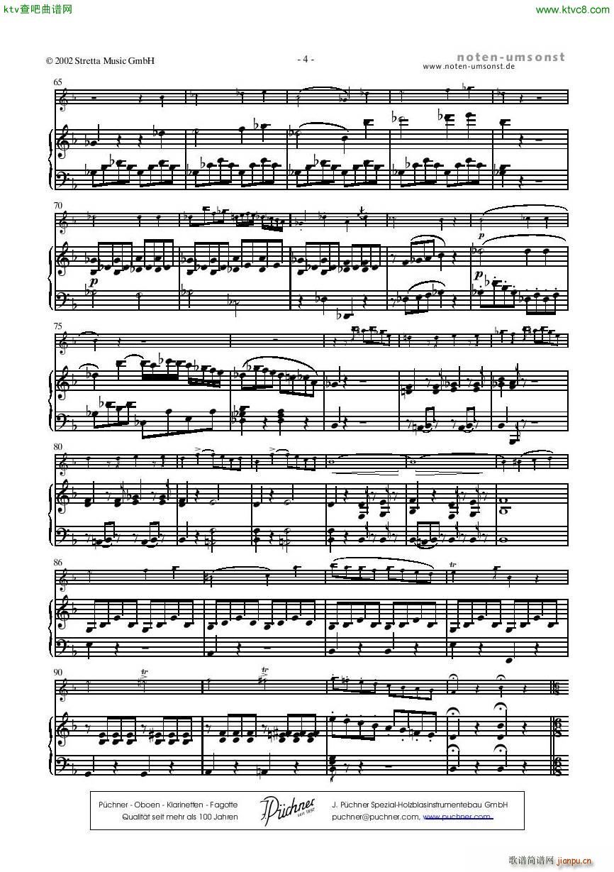 Donizetti Sonate Fdur Flute Piano(V)9