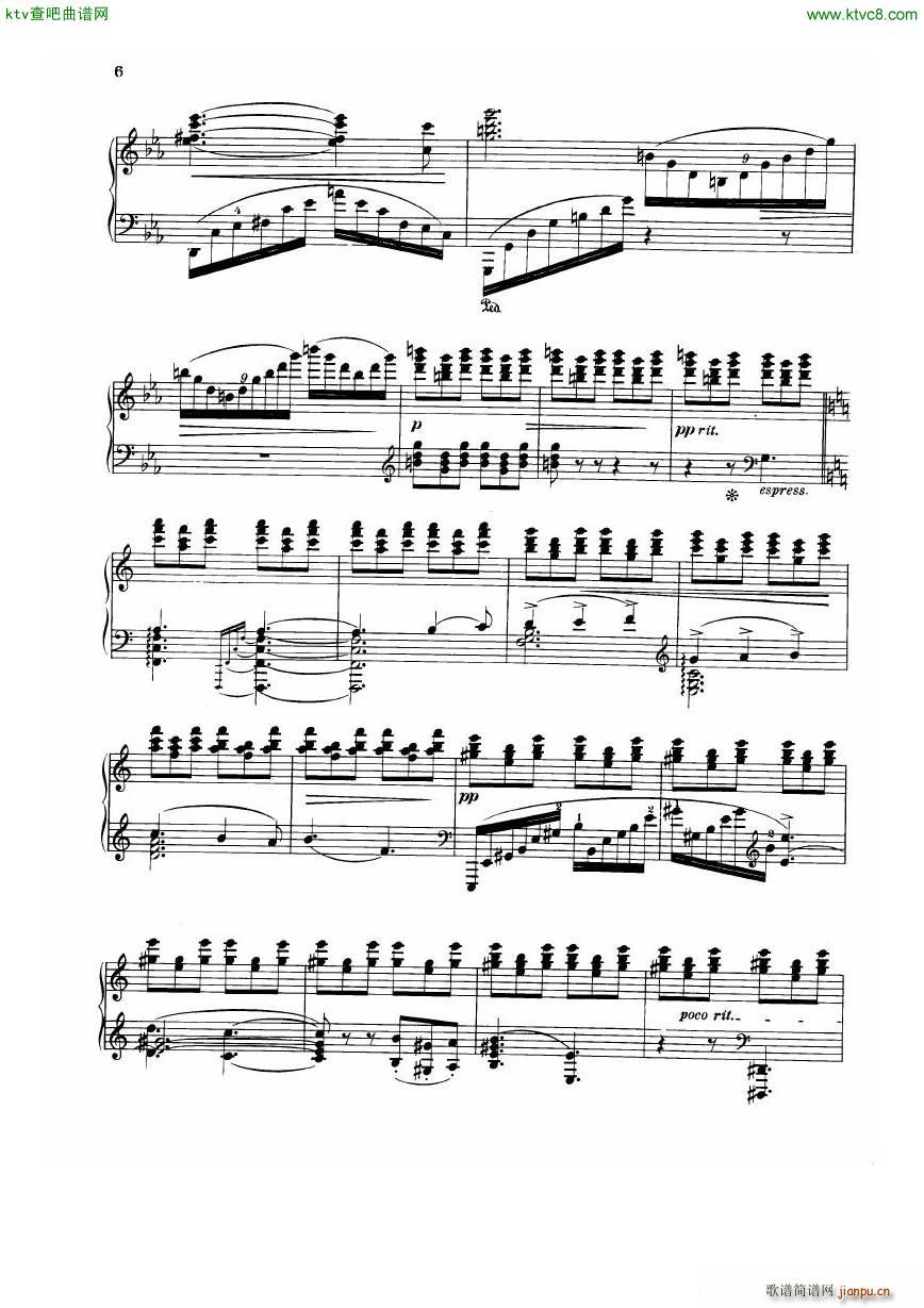 Dohnnyi op 11 Four Rhapsodies(V)44