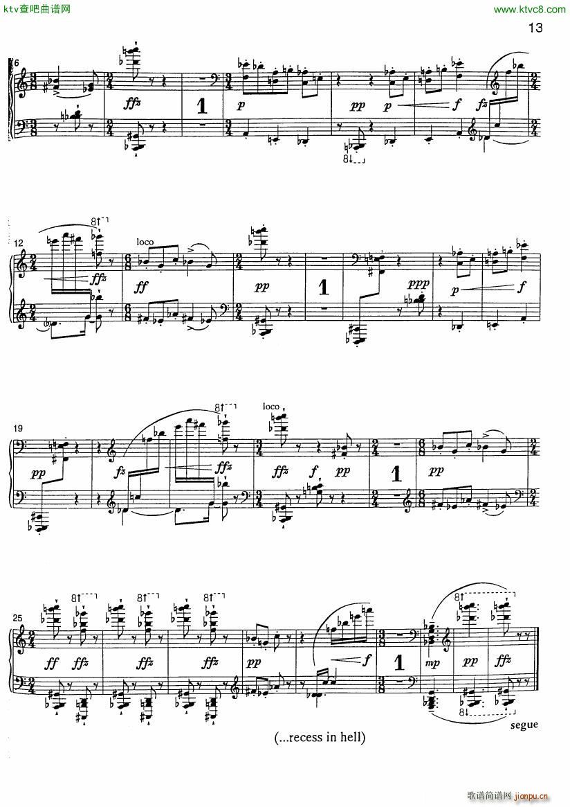 Bolcom 9 Bagatelles(V)14