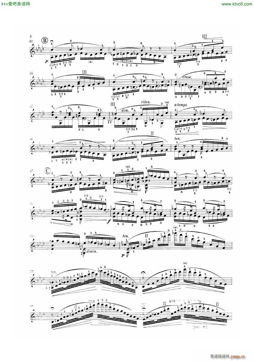 H W Ernst 6 Polyphonic Studies(V)3