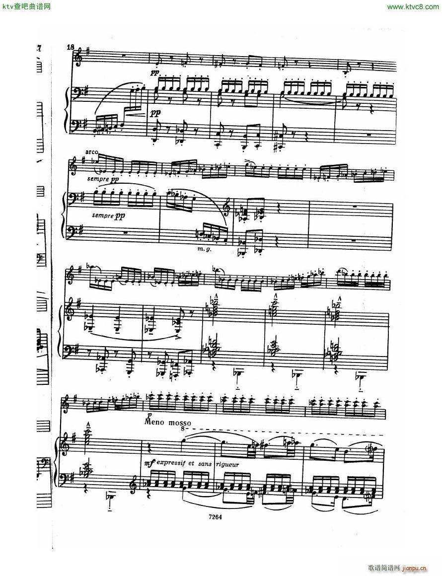 Debussy Violin Sonata Pn(V)17