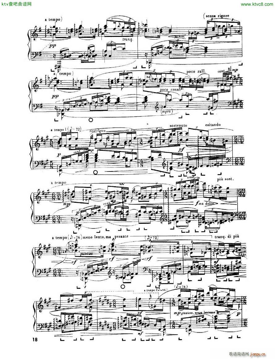 Enescu op 24 No 3 Piano sonata No 3(V)18