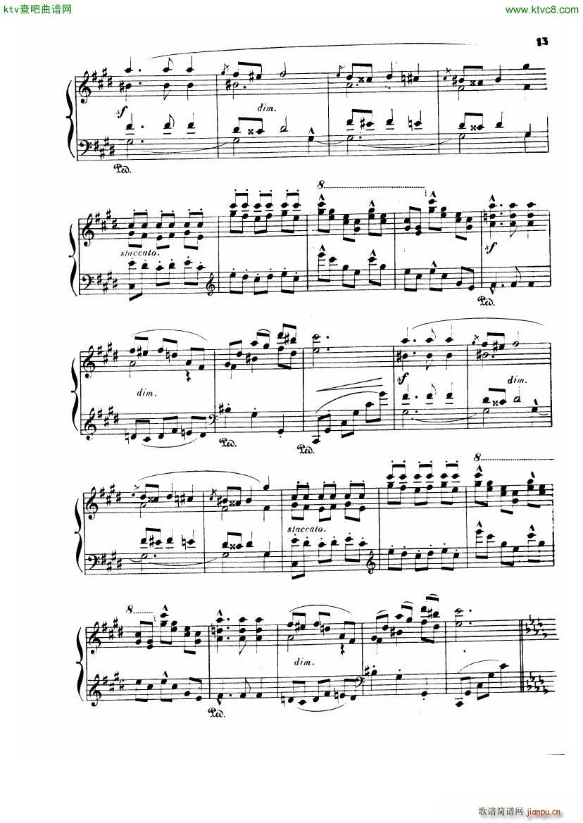 Albeniz op 82 Piano Sonata no 5(V)13
