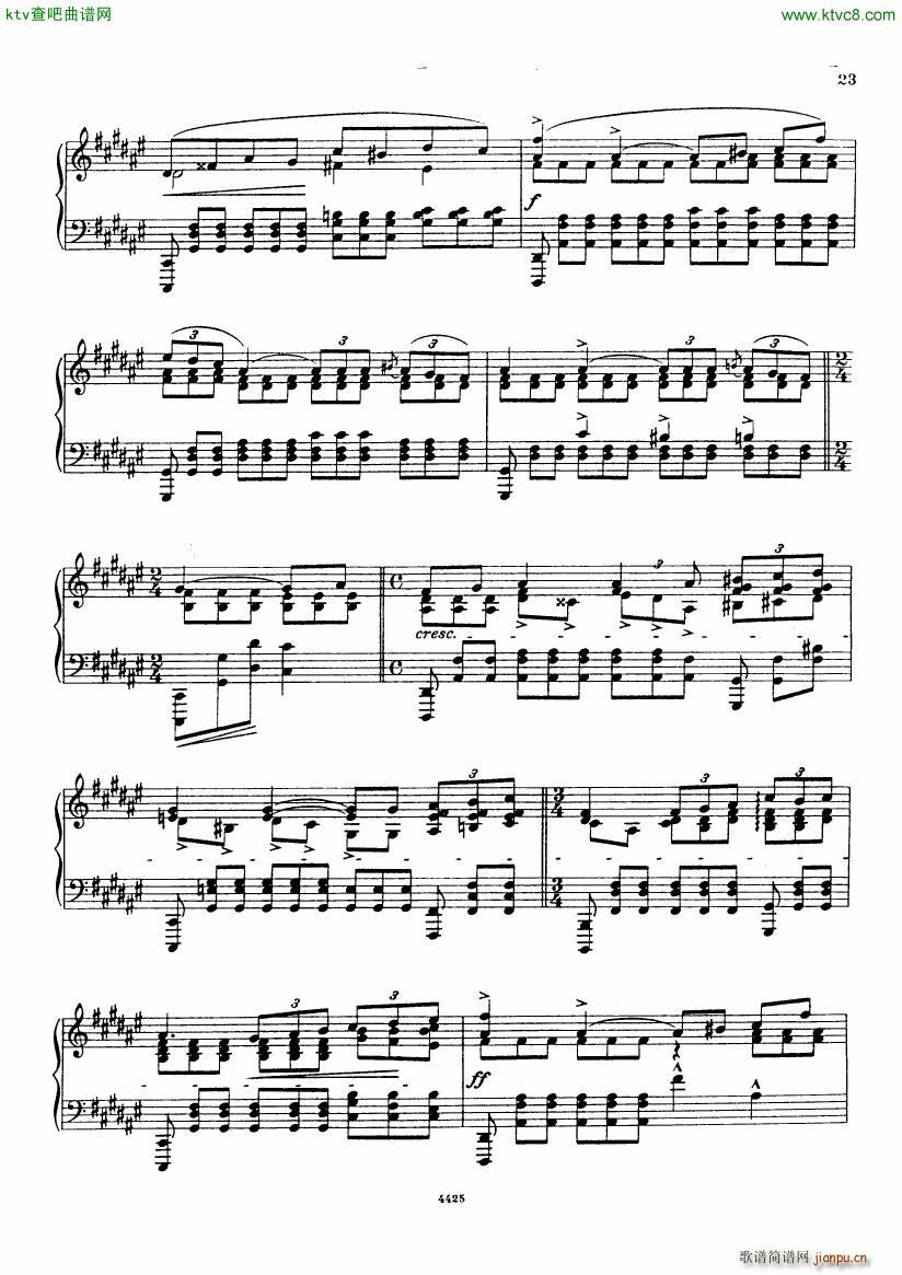 Bortkiewicz 10 Preludes Op 33(V)23