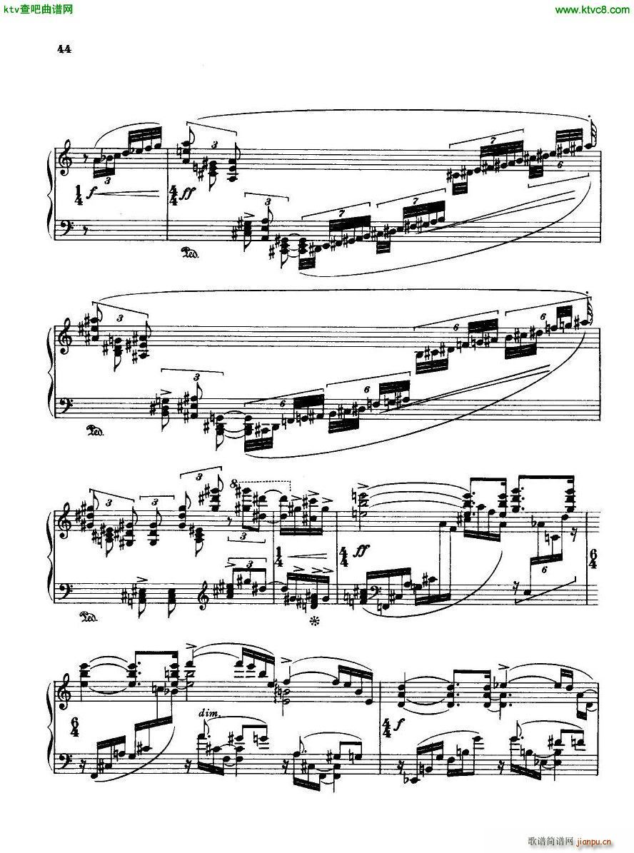 Bridge H160 Piano Sonata 1923 4(V)44