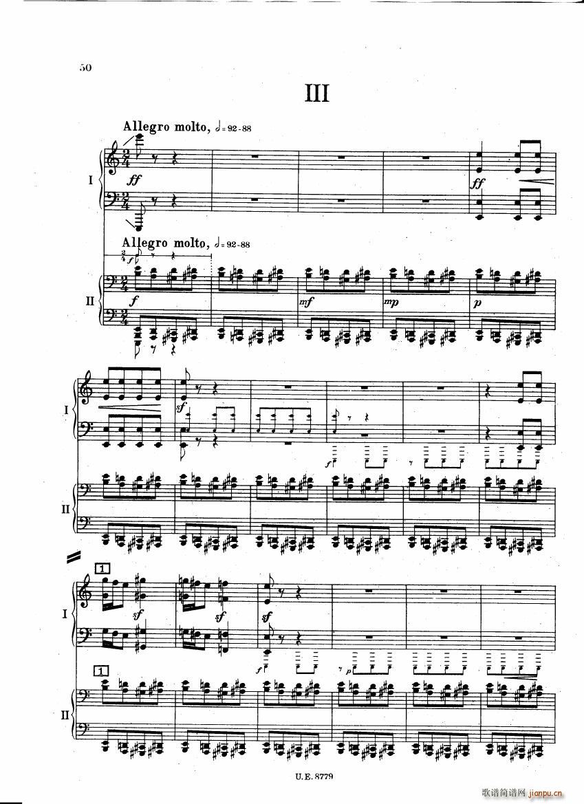 Bartok SZ 83 Piano Concerto 1 2p reduct (V)7