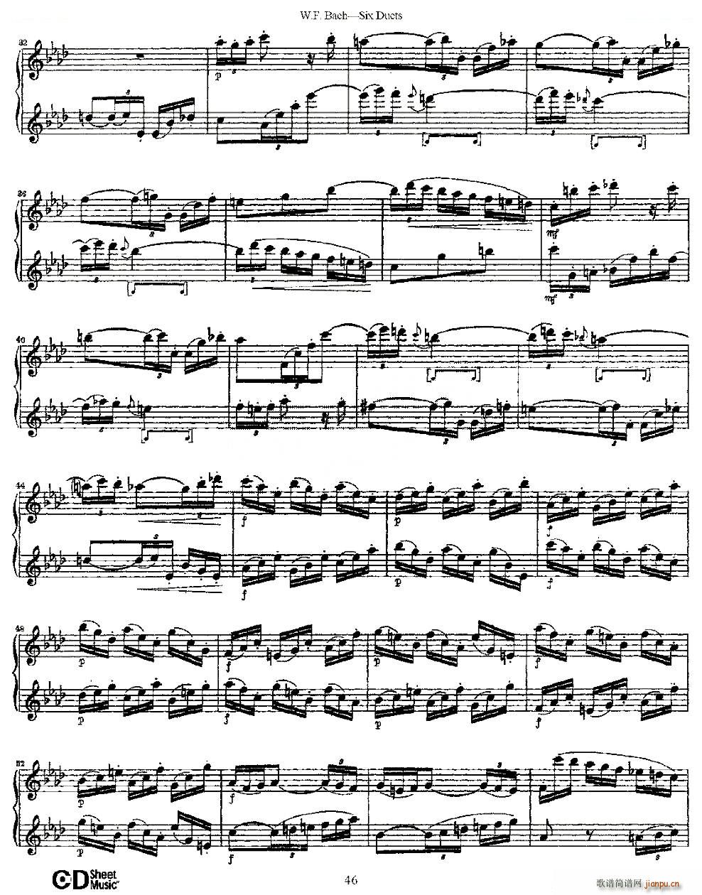 Six Duets ֮ ׶ྚ(x) ~(V)5