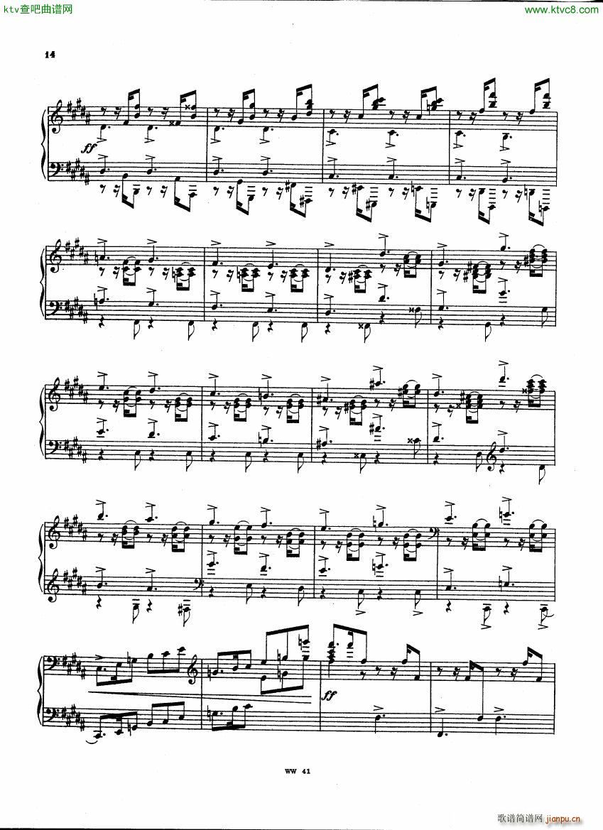 Herzogenberg 8 Variations op 1 3(V)13
