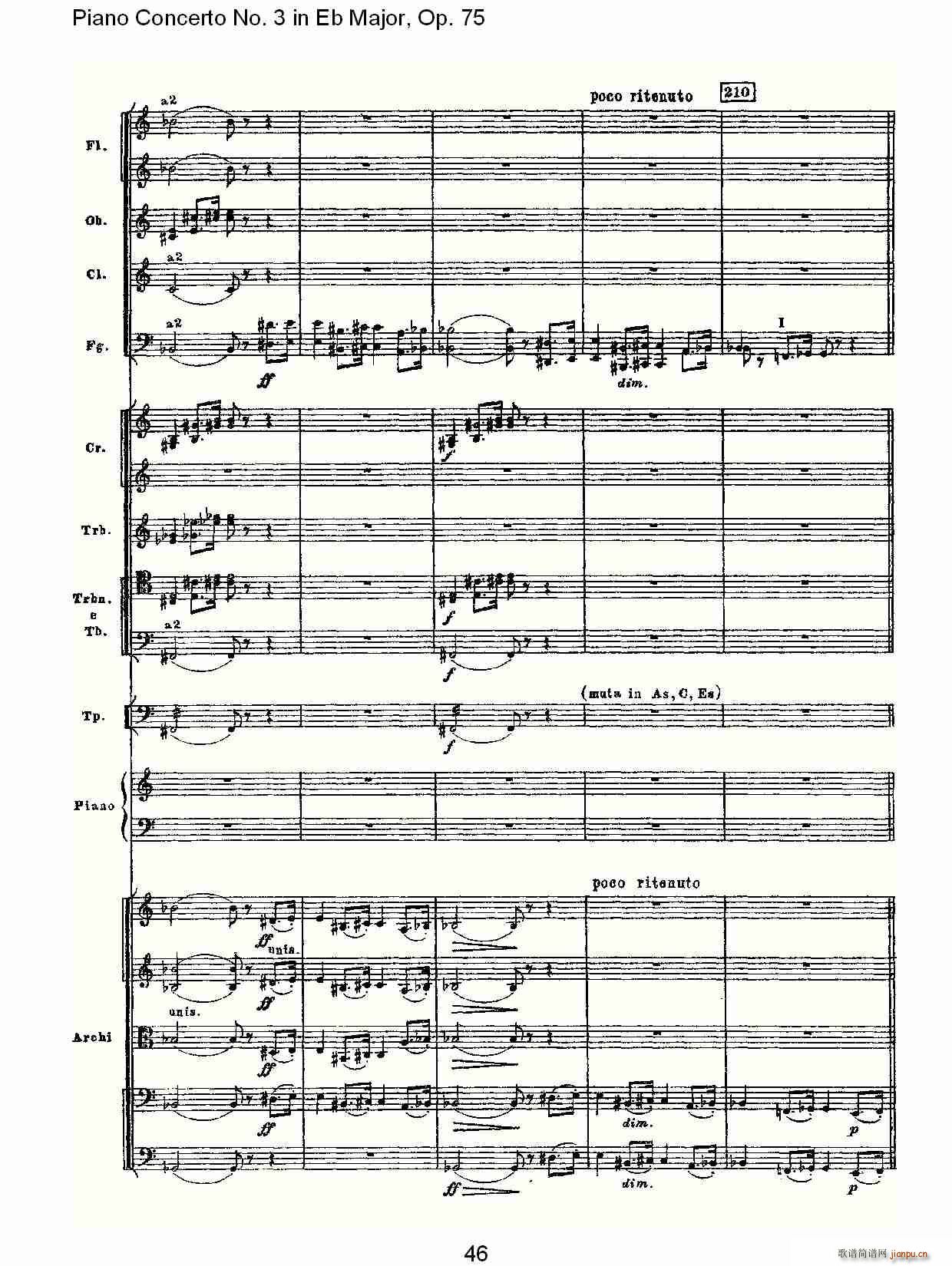Piano Concerto No.3 in Eb Major, Op.75(V)16