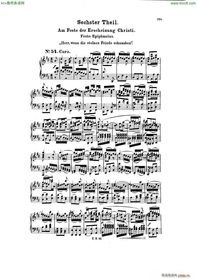 Bach JS BWV 248 Christmas Oratorio No 54(V)1