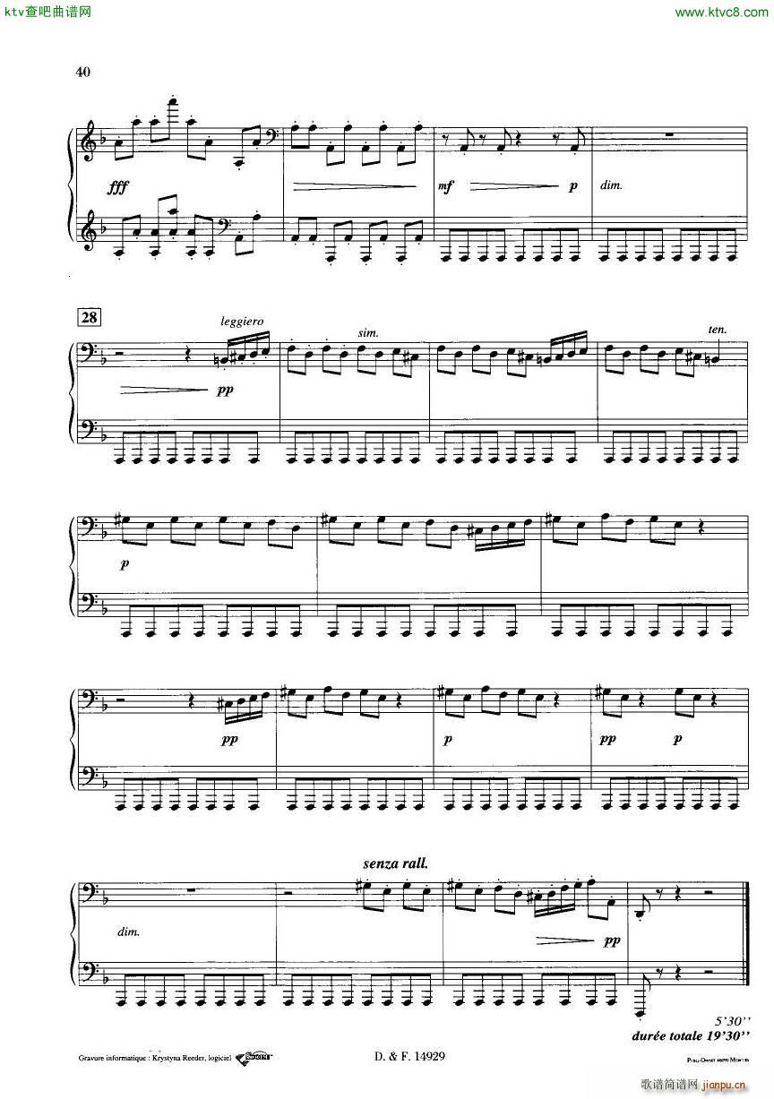 Durufl Op 6 Trois Danses(V)39