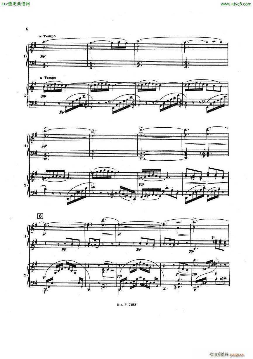 busser debussy Petite Suite 2P(V)6