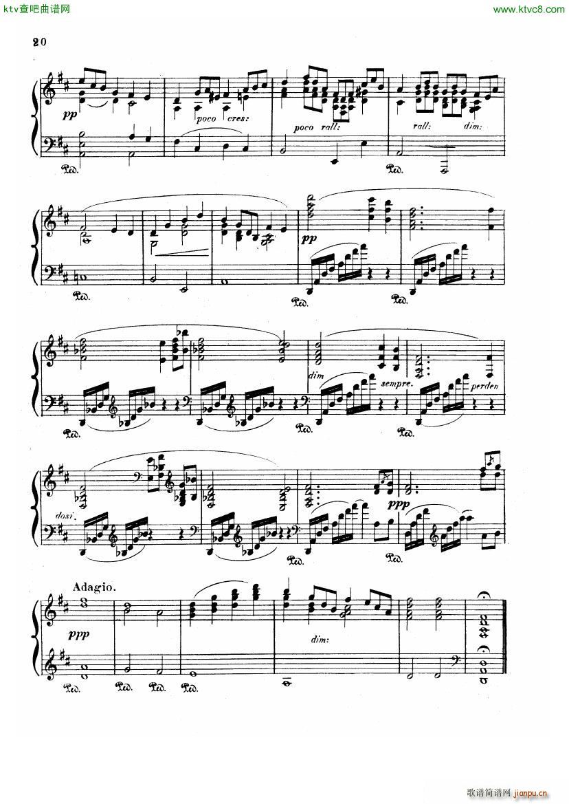 Albeniz op 82 Piano Sonata no 5(V)20