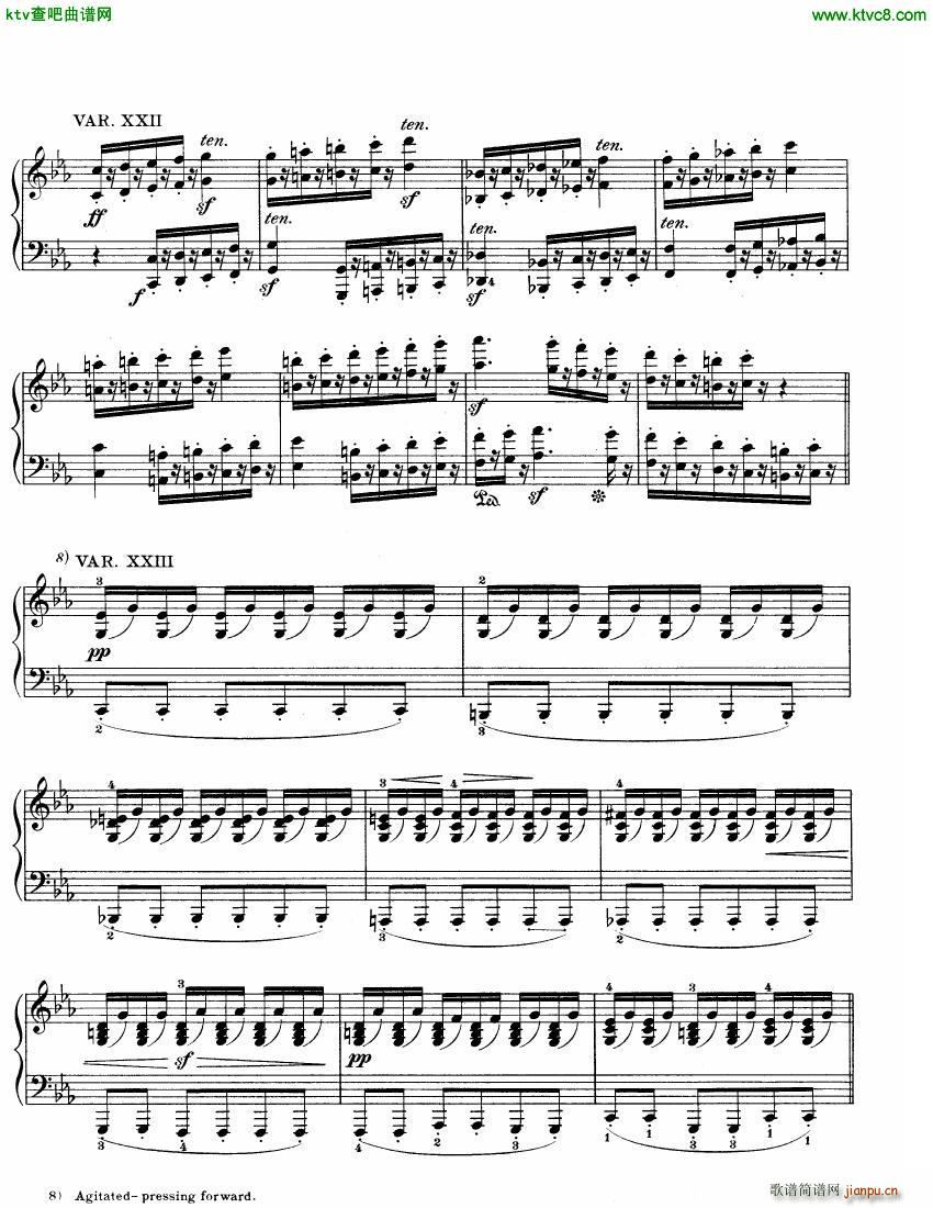 Beethoven WoO 80 32 Variations in C Minor(V)12