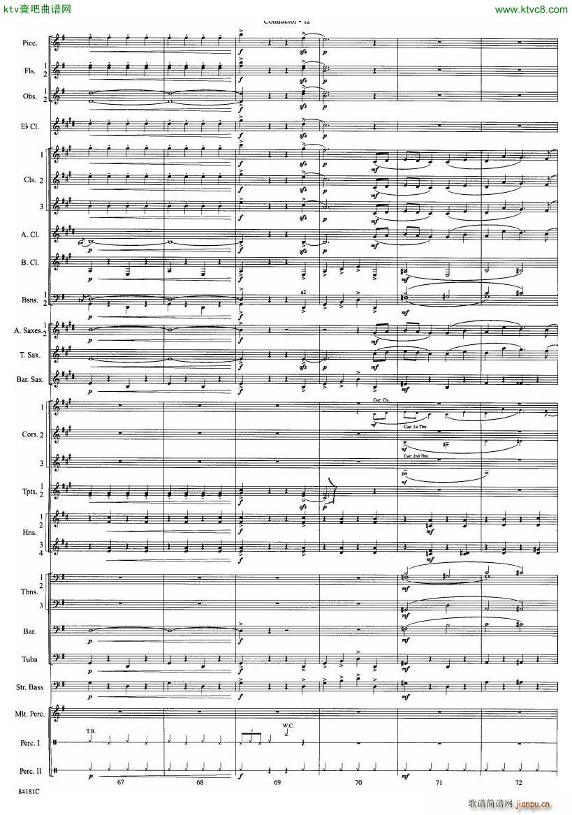 Anderson Sleigh Ride full score(V)13