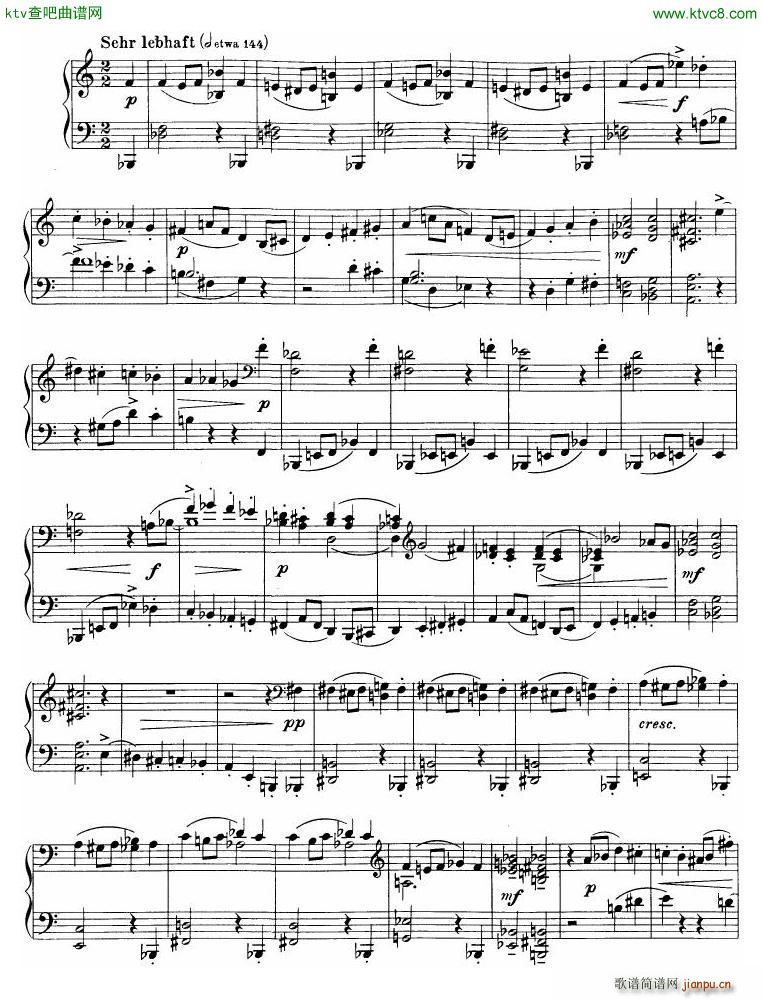 Hindemith Piano Sonata No 3(V)6