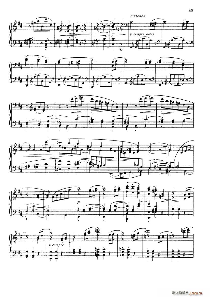 Brahms op 73 Singer Symphonie Nr 2 D Dur(V)3