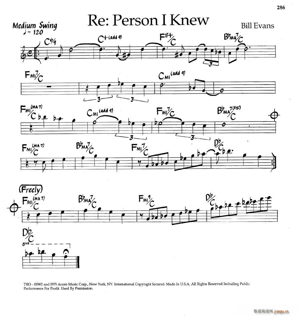 Re Person I Knew ʿ(V)1