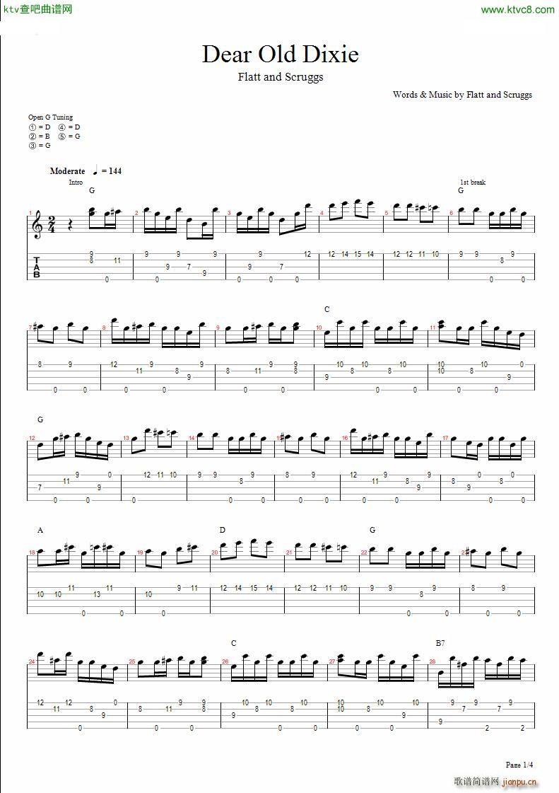 Dear Old Dixie(V)1