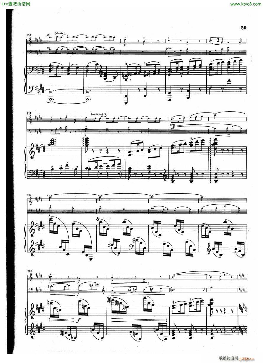 Debussy Trio en Sol(V)29