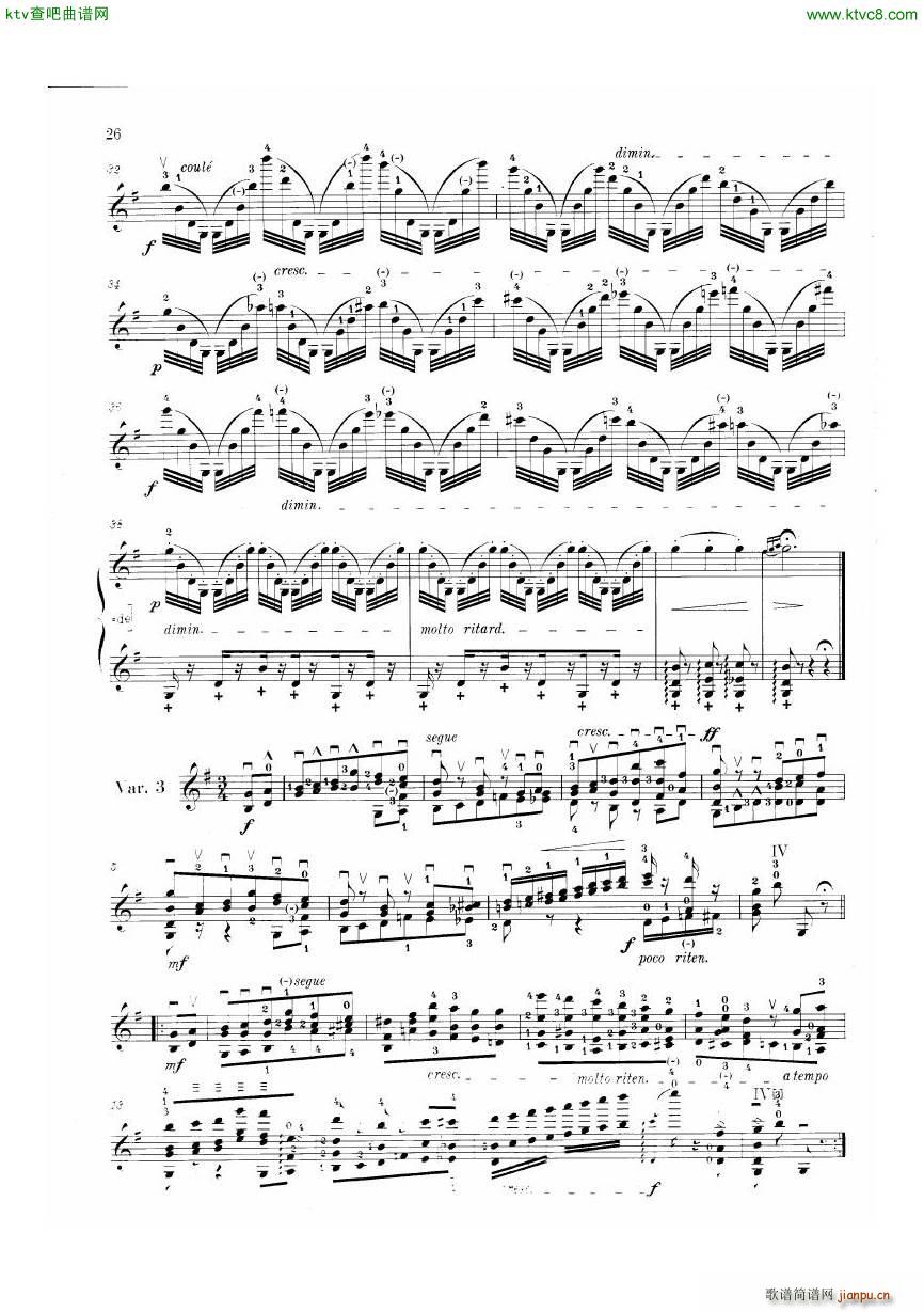 H W Ernst 6 Polyphonic Studies(V)25