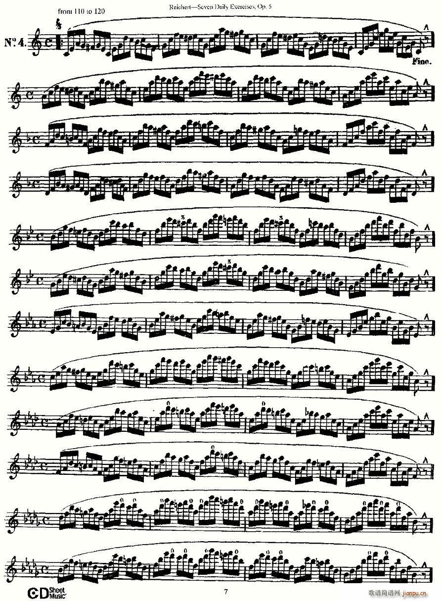 Seven Daily Exercises, Op.5(ʮּ)7