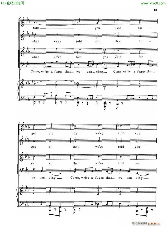 Gould Glenn So you want to write a fugue(V)6